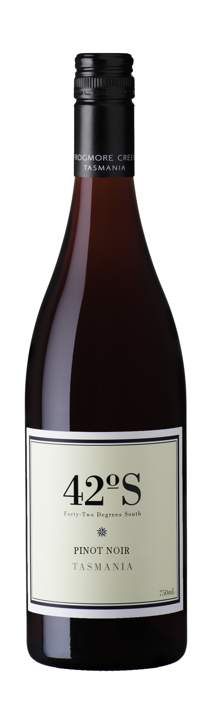 2025 42 Degrees South Pinot Noir bottle